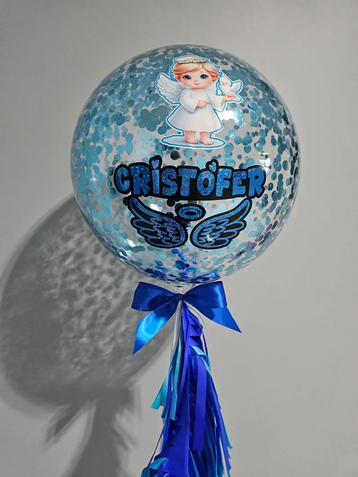 Globo personalizado de bautizo