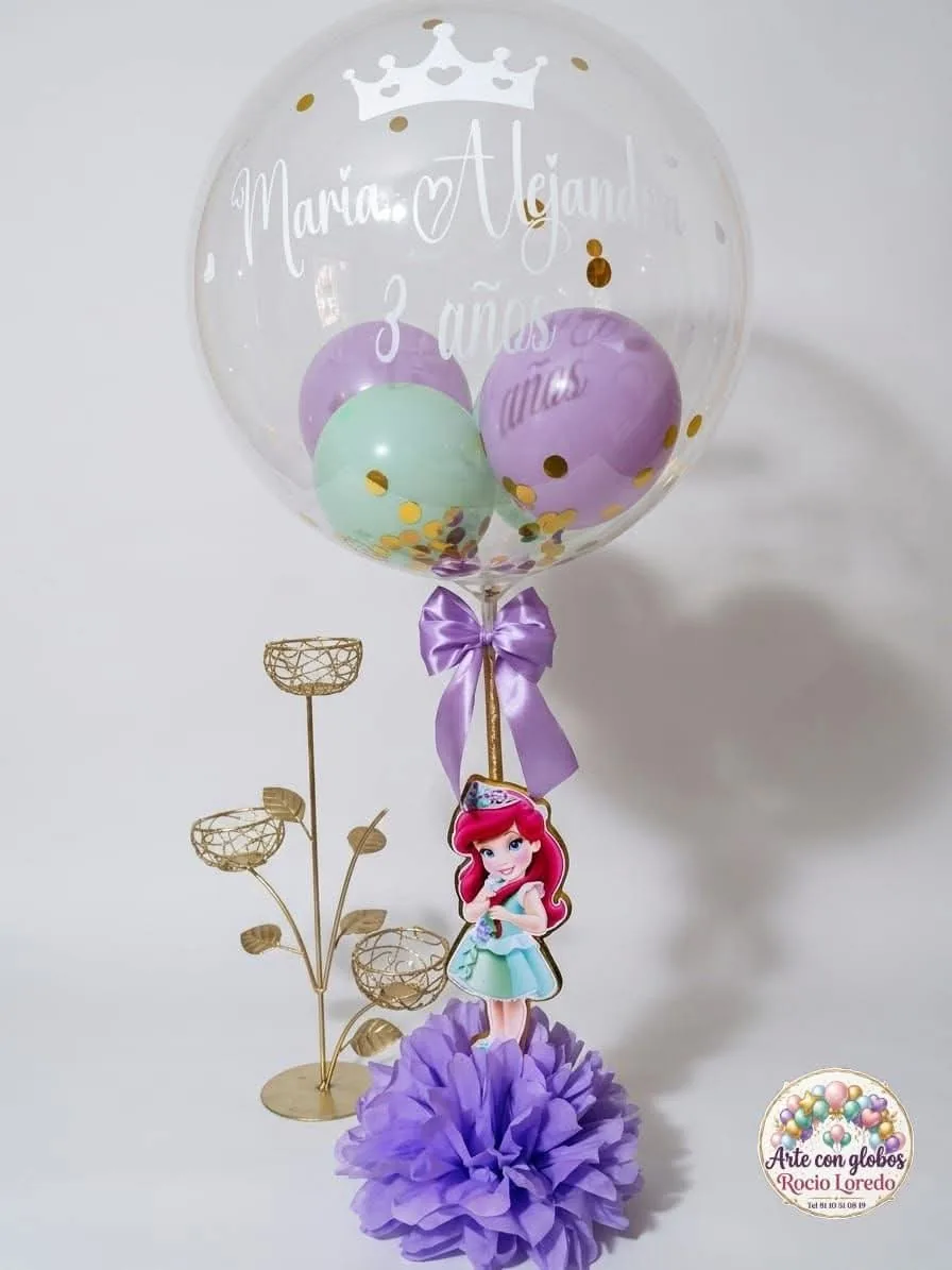 Globo personalizado de sirena